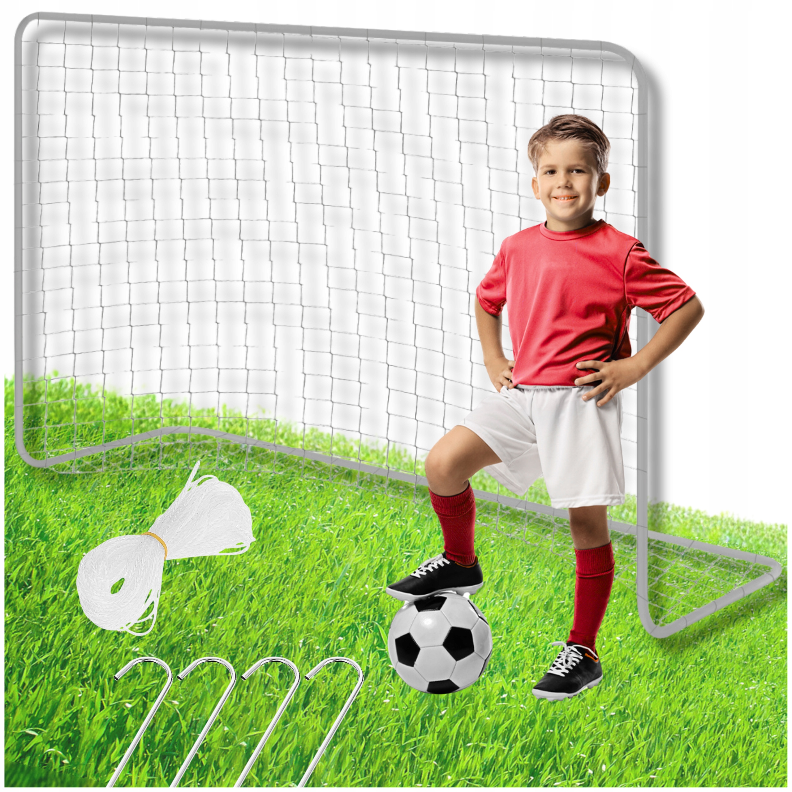 Prenosná futbalová bránka 182 x 122 x 61 cm